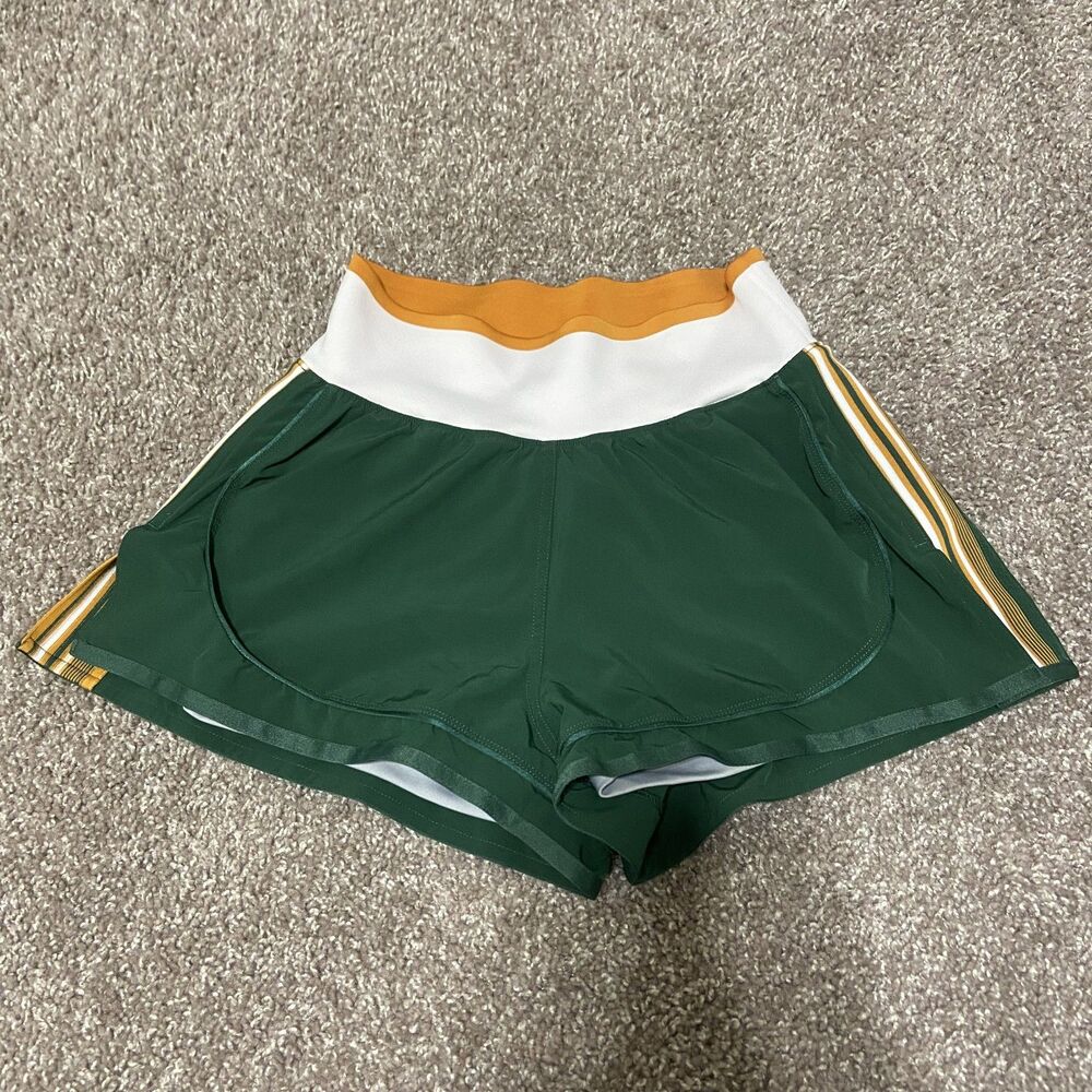 Adidas by Stella McCartney Green TruePurpose 2-in-1 Training Shorts - Size XS